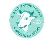 G.O.A.T. Physiotherapy & Sports Medicine Logo